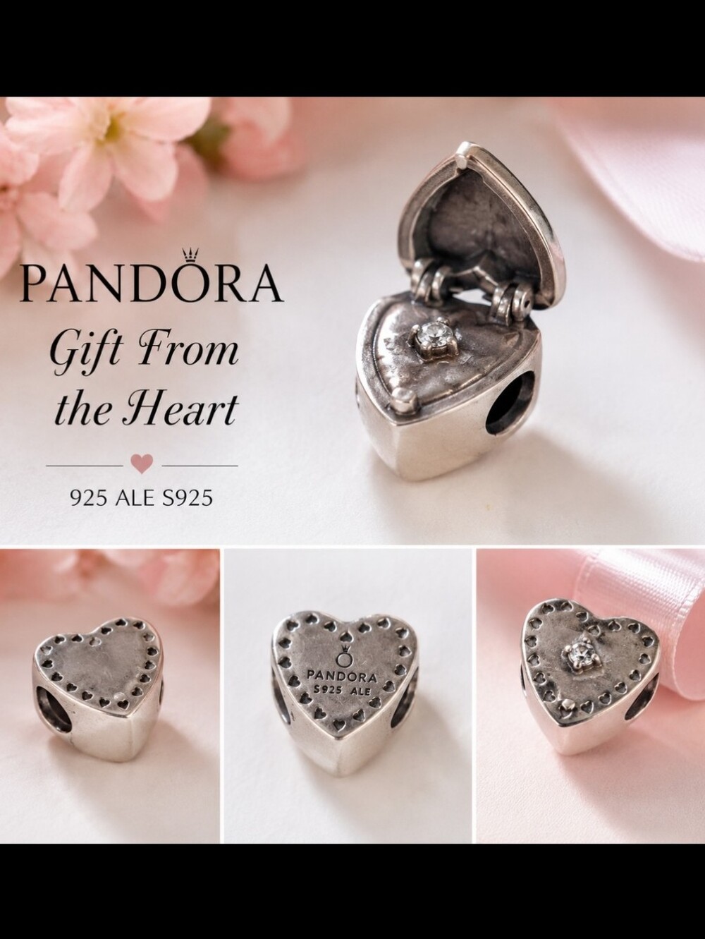 Pandora Gift From the Heart Charm